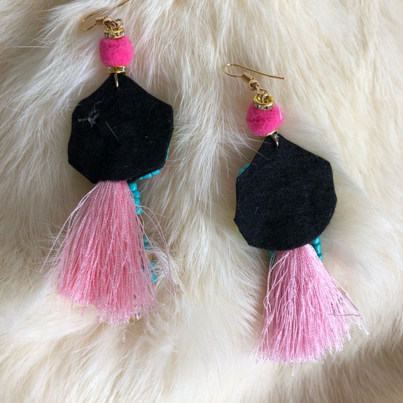 Tassel Earrings - Picture 3 of 4